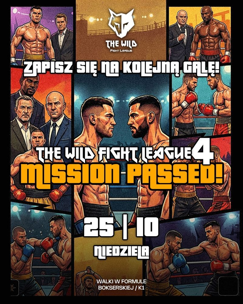 Plakat gali The Wild Fight League 4